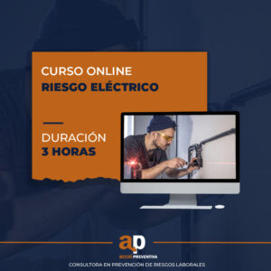 Curso riesgo electrico 3h online