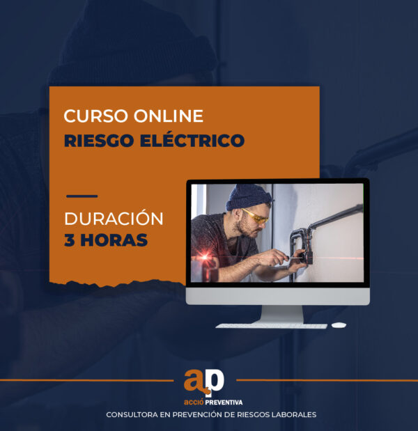Curso riesgo electrico 3h online